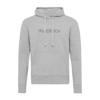 J.W.Anderson Heren, Sweatshirts & Hoodies, Grijs, Maat: S Katoen