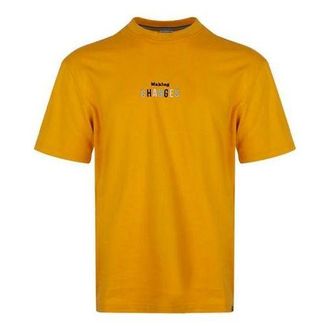 Puma Printed Short Sleeve TEE Men Gold 597337-25