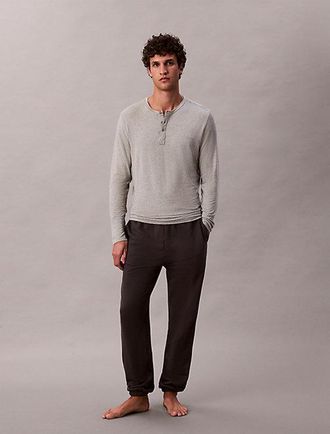 Calvin Klein Ultra Soft Modal Henley Lounge Top