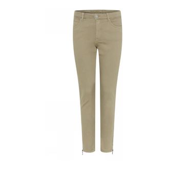 C.Ro Broeken, Dames, Beige, 2Xl, Katoen, Magic Fit - Ins Sand Broek