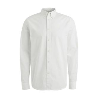 PME Legend Klassiek overhemd lange mouw - Heren - Overhemden - Wit - Maat: 3XL