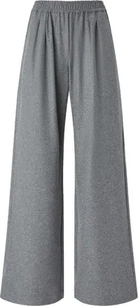 Pinko Wide-Leg Trousers With Relaxed Fit And Elastic Waistband