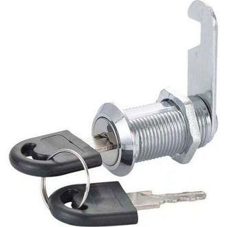 OEM 4 Cilindros De Cerradura De Leva De 25 Mm Para Buzones, Cajones Y Armarios, De Aleaci&oacute;n De Zinc Plateada