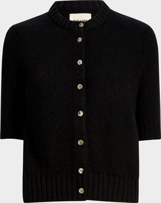 Khaite Nora Cashmere Knit Cardigan