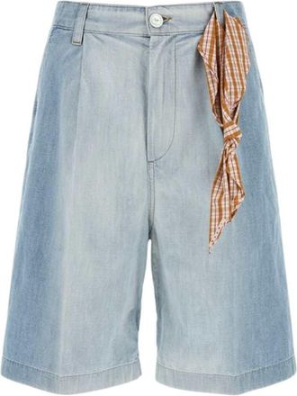 Marni plissierte Bermudashorts