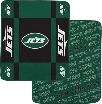 Pegasus Sports New York Jets Nfl Team Reversible Fleece Blanket