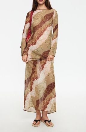 Lioness Pacific Maxi Dress in Vintage Floral at Nordstrom, Size X-Large