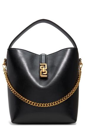 Aldo Daist Faux Leather Bucket Bag in Black Overflow at Nordstrom