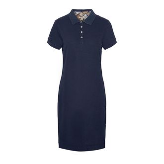 Barbour Dames, Jurken, Blauw, Maat: XL Piqué