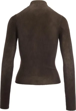 Diesel Womens Cardigan Sarma Brown Jumpers Sweater
