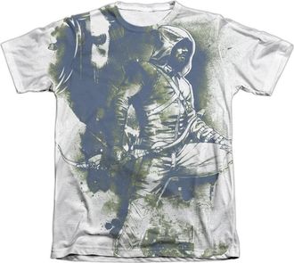 Gildan Arrow Spray Paint Adult Poly/Cotton Short Sleeve Tee / T-Shirt