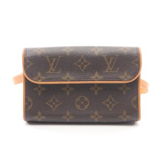 Louis Vuitton Brown Monogram Coated Canvas Leather Fanny Pack (Pre-Owned)