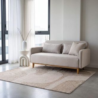 Maisons du monde Sof&aacute; cama de 2/3 plazas beige