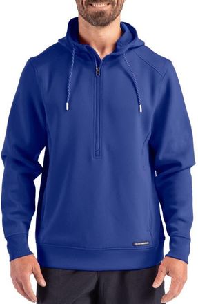 Cutter & Buck Roam Pullover Hoodie in Tour Blue at Nordstrom, Size Xxx-Large