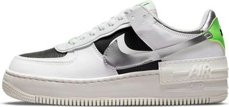 Nike (WMNS) Nike Air Force 1 Shadow White Black Metallic Silver DN8006-100