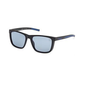 Timberland Tb00086 02D Sunglasses - male - Timberland - Sunglasses - Black - 55 MM - Accessories