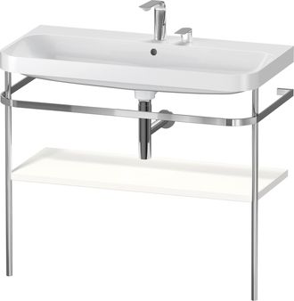 Duravit Set C-bonded Duravit Happy D.2 Plus Con Soporte Met&aacute;lico