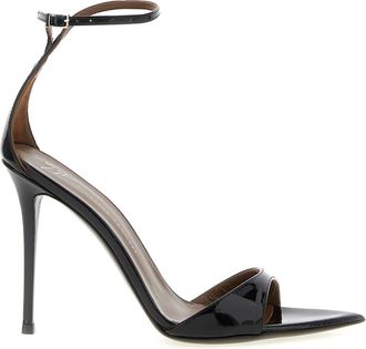 Giuseppe Zanotti Schoenen, Dames, Zwart, 41 EU, Leer, Intrigo Sandal