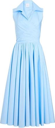 Patou Draped Midi Dress