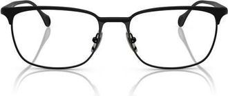 Ferrari 56mm Pillow Optical Glasses in Matte Black /Demo Lens at Nordstrom