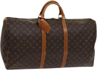 Louis Vuitton Pre-owned Weekend Bags, female, Brown, Size: ONE SIZE Pre-owned Boston Bag