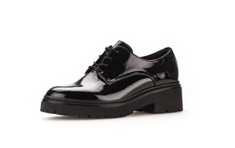 Gabor Women Lace-Up Shoes, Ladies Business Shoes,Low Shoe,lace-up,Classic,Elegant,Black (Schwarz) / 97,38 EU / 5 UK