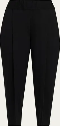 Issey Miyake Campagne Tapered Stretch Cotton Trousers