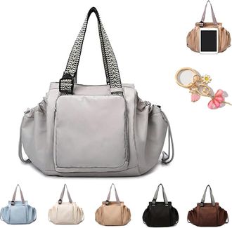 Generic Ekonessential Tote, Ekons-Bag, 2026 New Multifunctional Large Capacity Handbag, 15 Pockets, for Various Occasions (Gray)