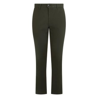 Slowear Pantaloni dritti in cotone elasticizzato - - Trousers - Uomo - Verde - W35
