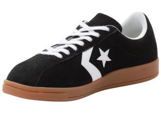 Converse Sneaker CONVERSE CLASSIC TRAINER SUEDE, Damen, Gr. 37,5, schwarz-weiss (schwarz, wei&szlig;, gum), Leder, Schuhe Sneaker