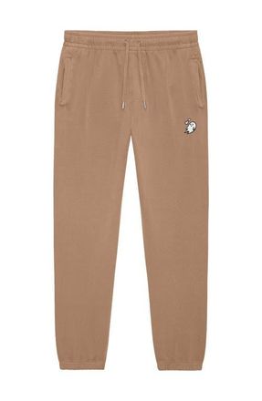 Dalix Womens Heartly Ghost Heavy Weight Fleece Sweatpant in Camel at Nordstrom, Size Xx-Large