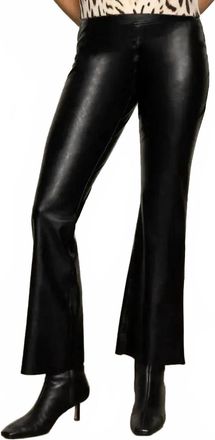 Sanctuary Tango Leather Leggings In Black