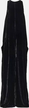 Rick Owens Senza velvet jumpsuit