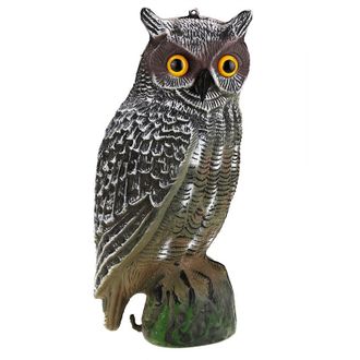 OEM Se&ntilde;uelo De Caza De B&uacute;hos Con Energ&iacute;a Solar, Repelente De Aves, Disuasivo, Control De Plagas, Decoraci&oacute;n De Jard&iacute;n, Ojos Que No Brillan