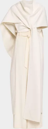 Balenciaga Cashmere Scarf Coat