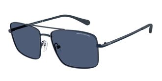 A|X Armani Exchange AX2054S 609980 Mens Sunglasses Blue Size 57