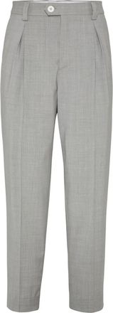 Brunello Cucinelli Virgin Wool Pants With Golf Tee Holder