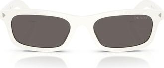 Prada Sunglasses, unisex, White, Size: 52 MM 0PR D05S