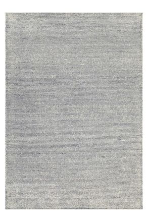 Wecon Home Alfombra crudo y tonos azules tufting a mano en relieve 110x170