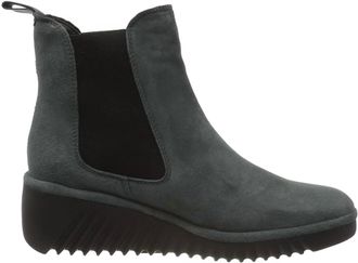 FLY London Womens Chelsea Boot In Grey Slate