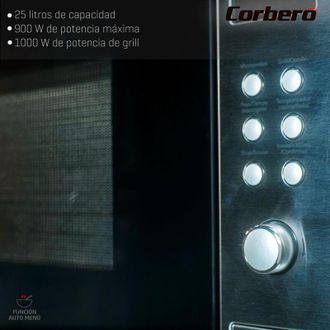 Corbero Microondas Integr. Corbero Cmicp125 Inox 25l Grill