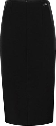 Elisabetta Franchi Mujer, Faldas, Negro, Talla: S
