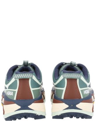 Hoka One One Mafate Three2 Wordmark Sneaker - Green