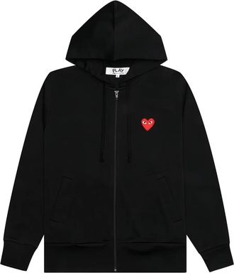 Comme Des Garçons Felpa con zip - Nero