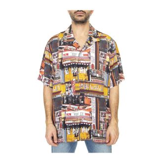 HUF Primavera / Estate Short Sleeve Shirt - Heren - Korte mouwen Overhemden - Veelkleurig - S - Katoen - Overhemden