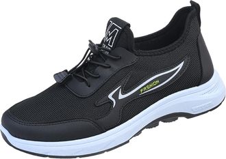 Generic Mens Sneaker Casual Shoes, Sports Shoe Knit Mesh Running Shoes Breathable Orthopedic Shoe Arch Support Walking Trainers Flat Bottom Casual Sneakers Li