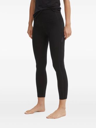 Icebreaker pocket leggings - women - Wool/Elastane - M - Black