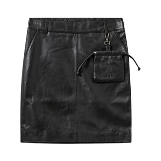 The Garment Soho Rok - Dames - Rokken - Zwart - Maat: XS Leer