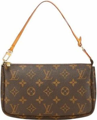 Louis Vuitton Pre-owned Shoulder Bags, female, Brown, Size: ONE SIZE Pre-owned Canvas louis-vuitton-bags