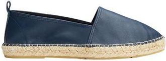 8 by YOOX LEATHER ROUND TOE ESPADRILLES